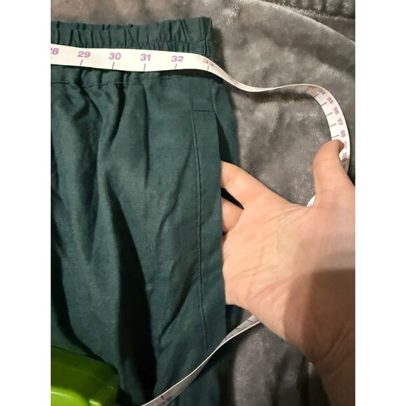 NWT Universal Standard Green Shorts Pockets Lightweight 6” Inseam Elastic SZ 4XL - Picture 2 of 6